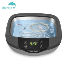 Skymen 2.5L personalized modern silver cleaning liquid logo jewelry super sonic glasses ultrasonic cleaner solution
